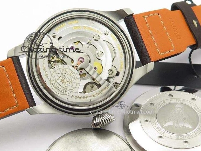 MIROTIME 0718 EasyCare Big Pilot Real PR IW500916 2016 “Le Petit Prince” ZF Best Edition On Brown Leather Strap A 7292